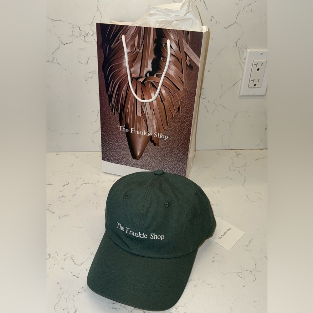The Frankie Shop Forest Green Cap